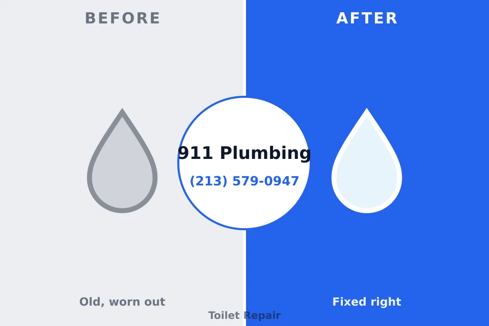 Before and after: plumbing repair Sugarmill Woods, FL